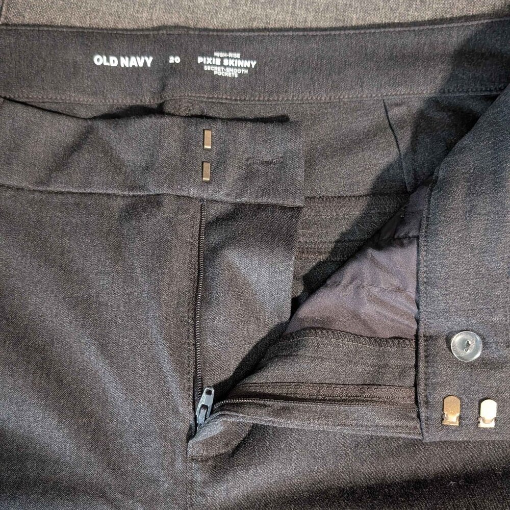 Old Navy High Waisted Pixie Skinny Ankle Pants Size 20W - Picture 2 of 7
